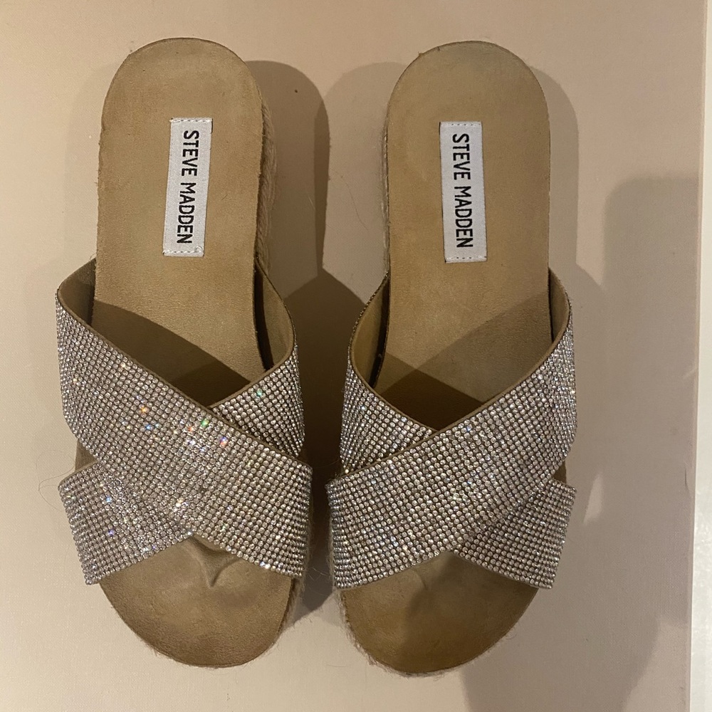 Steve Madden Arran-R Platform Espadrille Sandal